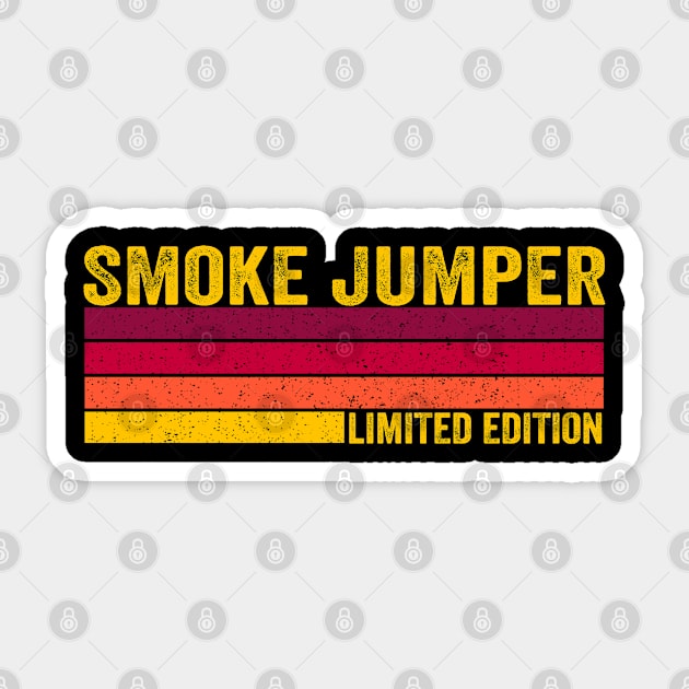 Smoke Jumper Sticker by ChadPill